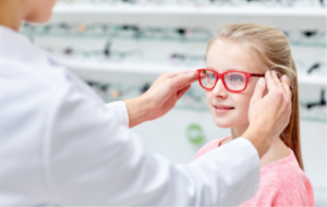 tròng kính thuốc dành cho trẻ em